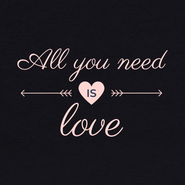 All You Need Is Love - Valentine's Day by numidiadesign